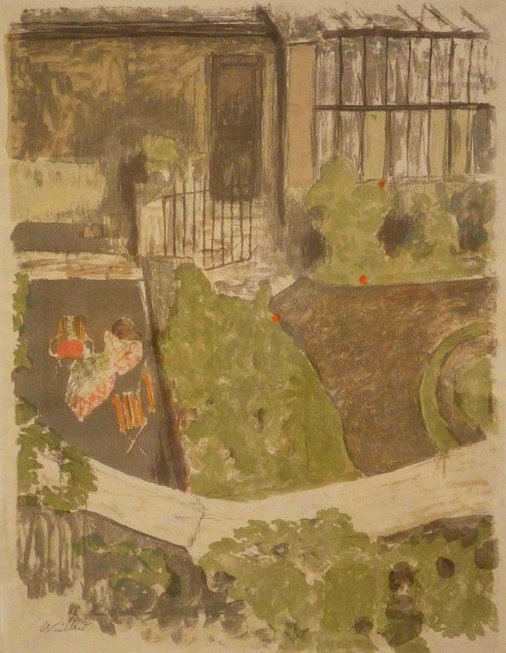  Edouard Vuillard —— Jardin_devant_l'atelier
